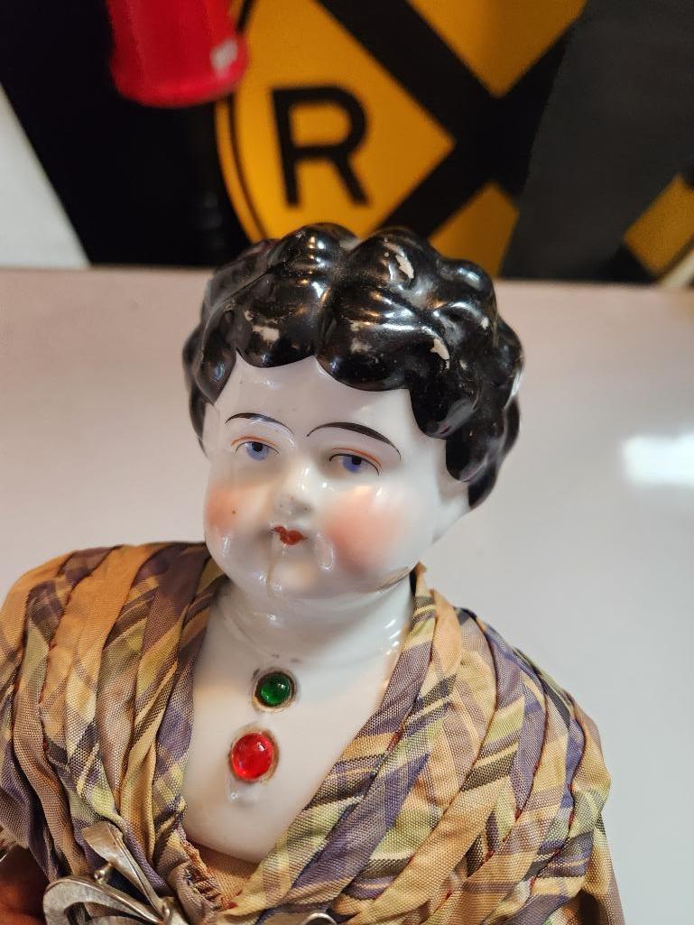1800s Porcelain China Head Doll