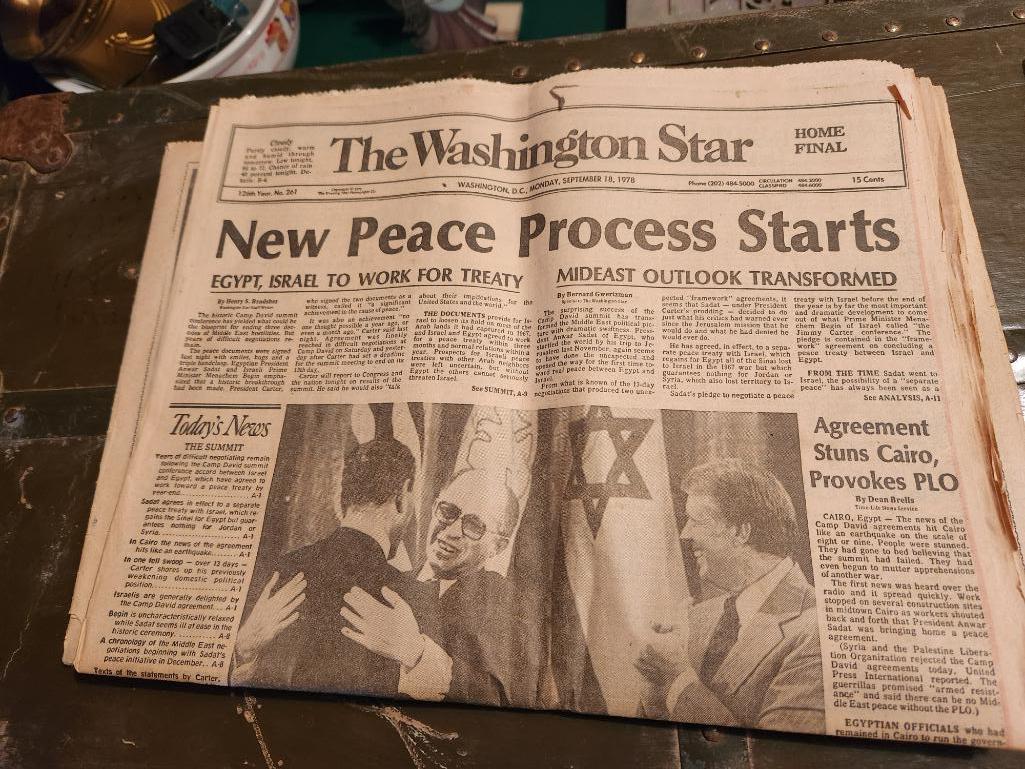 1912, 1927 The Evening Star & 1985 The Washington Times, 1978 The Washington Star