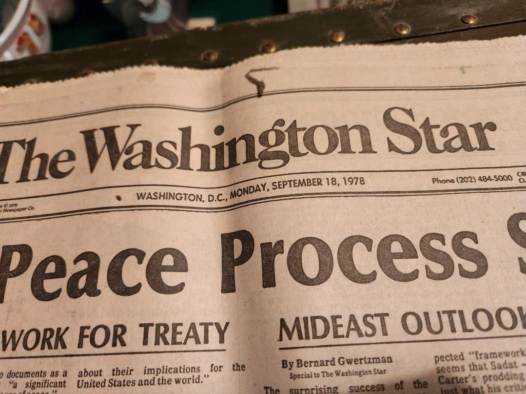 1912, 1927 The Evening Star & 1985 The Washington Times, 1978 The Washington Star