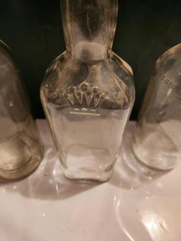 Lot of 3 Vintage Bottles