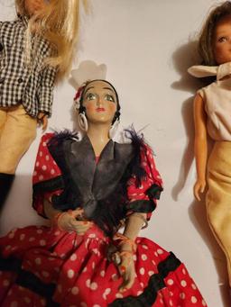 Group of Vintage Dolls