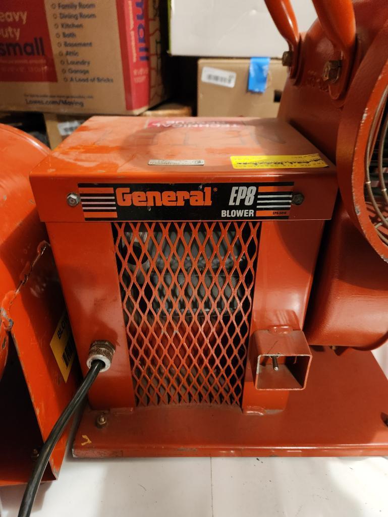 General Equipment Company Blower Model EP8AC25