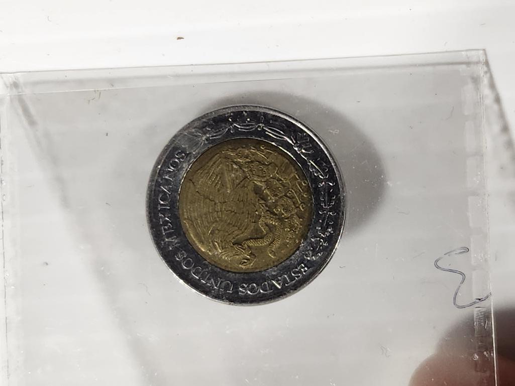 2002 Mexican One Peso