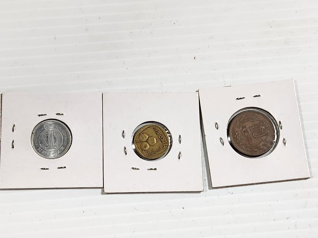 Lot of 3 Foreign Coins