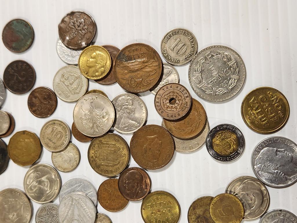 Assorted Foreign Coins