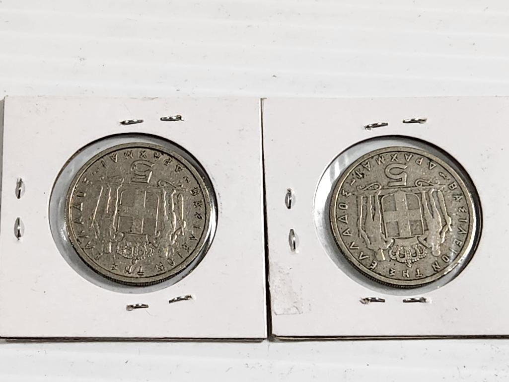 Lot of 3 Foreign Coins