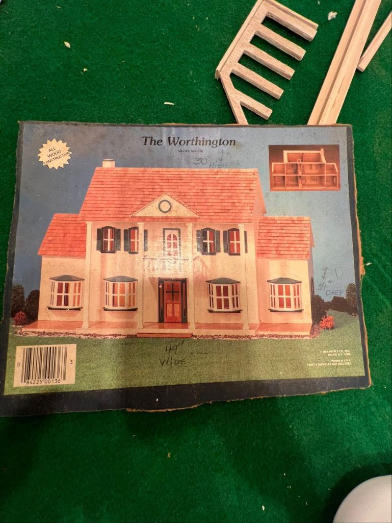 The Worthington Dollhouse Kit, Pick up at 64th Pacific