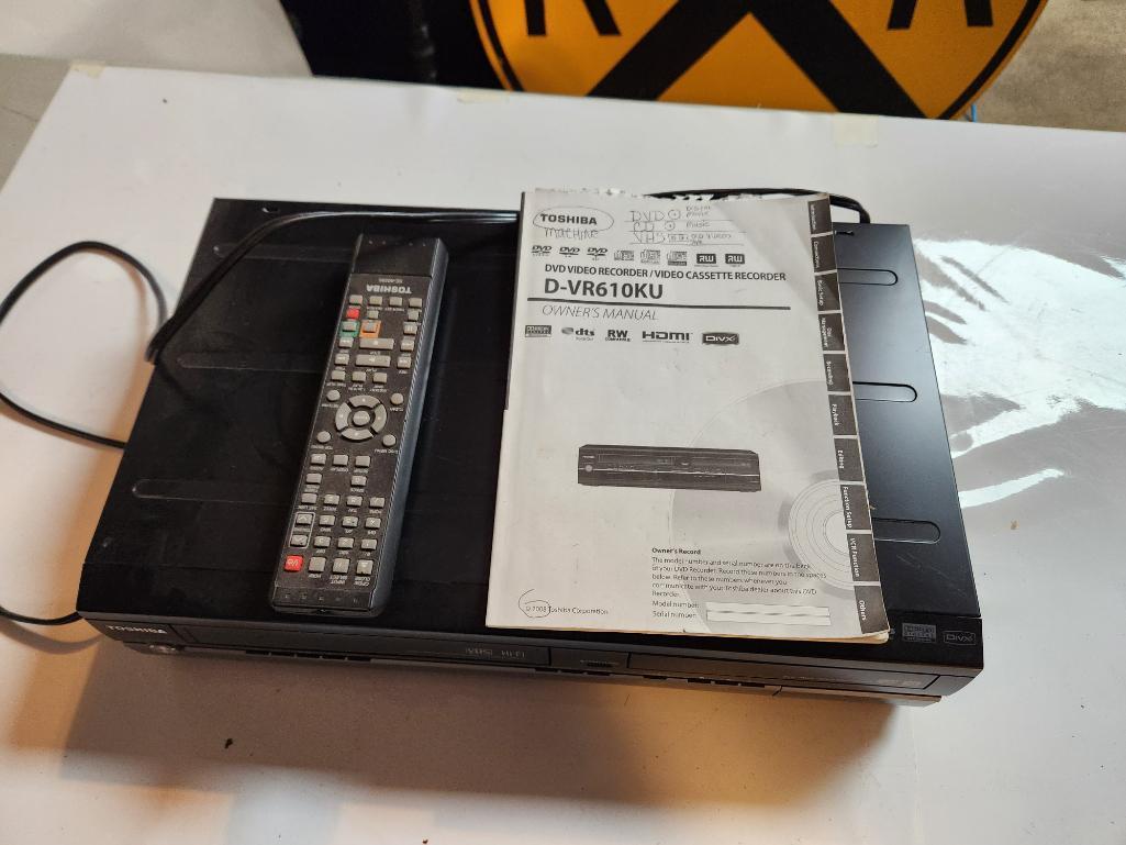 Toshiba DVD Recorder w/ Remote Model D-VR610KU