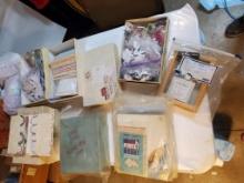 Large Group of Scrapbooking Materials