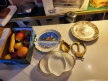 Fireking Plate, Decorative Fruits, Christmas Plate, etc