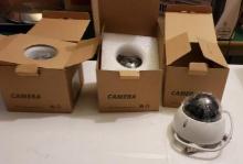 Lot of 3 IP Security Cameras