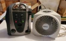 Holmes 1 Touch Space Heater & Claybrooke11 TV/CD Radio