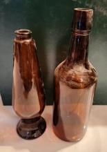 Lot of 2 Vintage Bottles