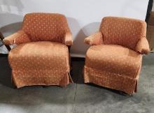 Two Swivel Chairs