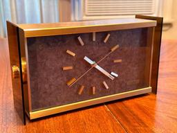 Vintage Mid-Century Modern Quartzmatic by Westclox Clock