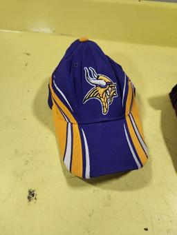 Minnesota Vikings Flag and Ball Cap