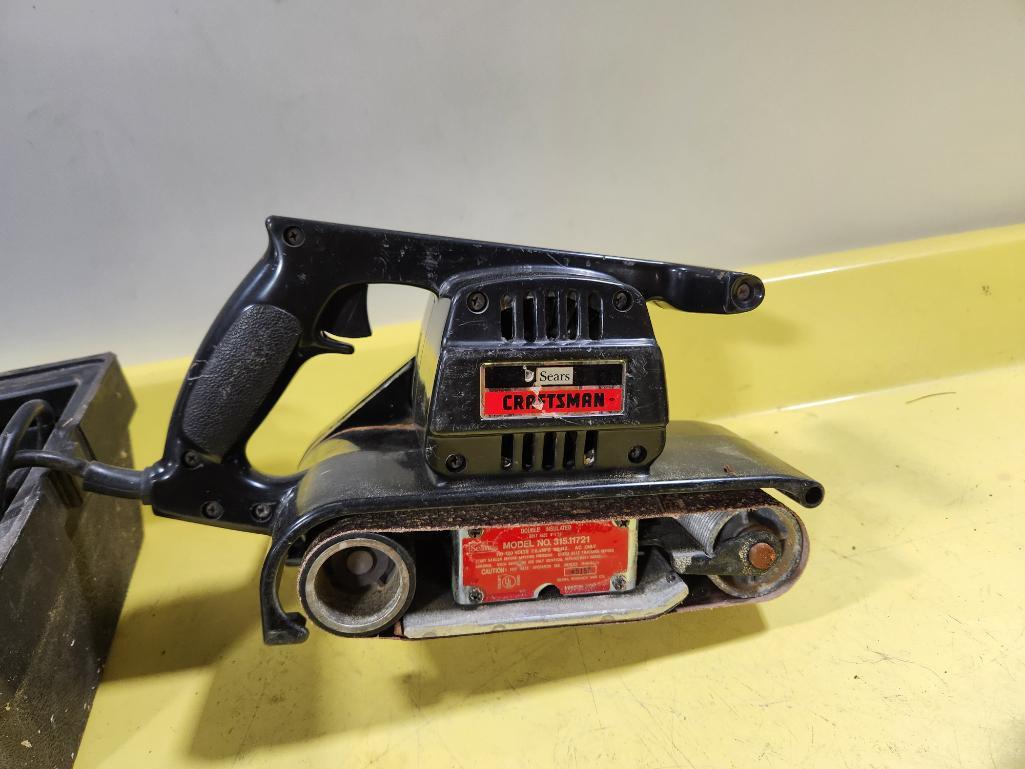 Skil Power Tools, Belt Sander and Jig Saw