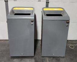 Two New Recycle Waste Cannisters