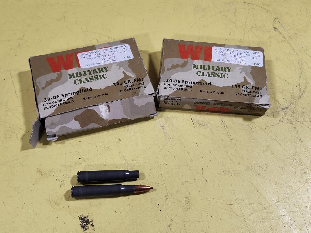 Misc. 30-06 Springfield Ammo