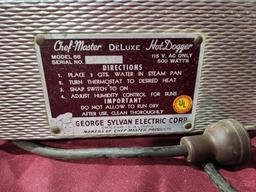 Chef-Master Deluxe Hot Dogger, Hot Dog Cooker by George Sylvan