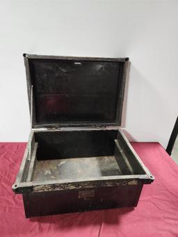 Babcock & Wilcox Water Tube Boiler Vanderman Made in USA c. 1897 Metal Strong Box