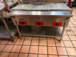 Cook Rite 3-Well Electric Steam Table Model: CSTEA-3 NOTE: Only Works on High, Variable Temp Feature