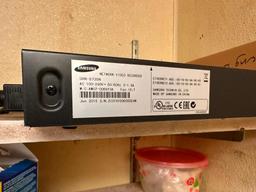 Samsung Network Video Recorder w/ 7 Security Cameras, Buyer to Remove Cameras