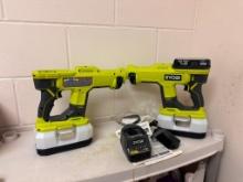 Ryobi 18v Cordless Electrostatic Sprayer w/ 2 Sprayers, 1 Battery and Charger