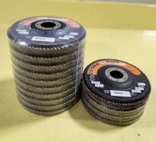 14 Count, Standard Abrasives Zirconia HP Flap Discs, 60 Grit, Type 27, Size: 645929, 1/2, No.