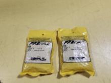 2 New Packages of 25, 50Ct. Profax 16ST35 Tapered Tip .035, Welding Supply