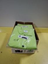 10 New Steiner 30in Lime Green Weldlite Welding Jackets Size 2XL