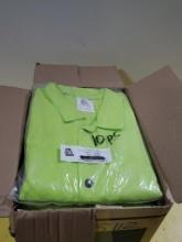 10 New Steiner 30in Lime Green Weldlite Welding Jackets Size 2XL