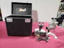 Microscope and Case