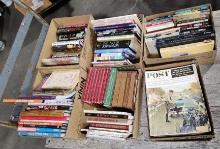 Five Boxes of Vintage & Modern Books and Magazines, Post Magazine, Biographies, Cook Books & More