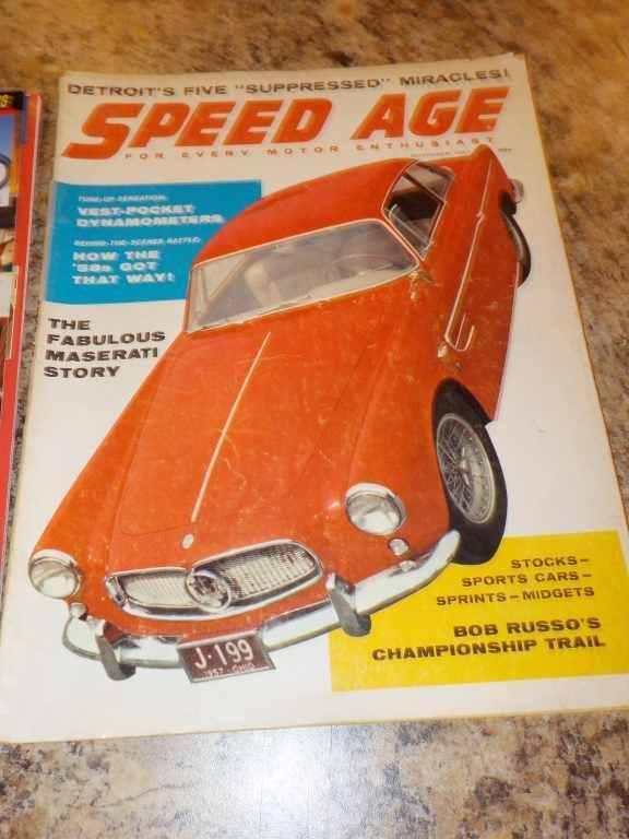 Speed Age Magazine November 1957