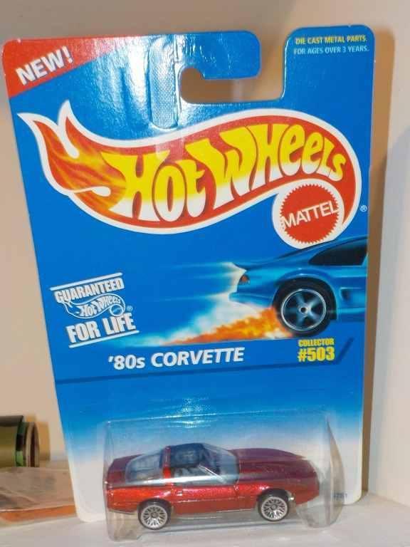 Collector #503 Hot Wheels 80 s Corvette