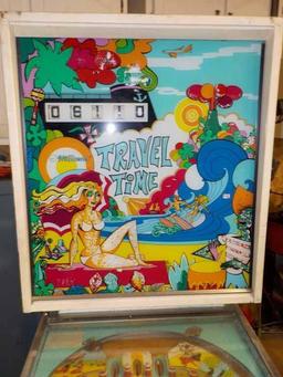 1972 Williams Electronics Travel Time Pinball Machine (Operating Condition Unknown)