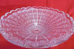 Two American Brilliant Cut Glass Bowls