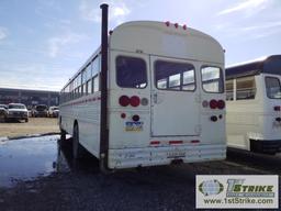 BUS, 1999 BLUE BIRD, 44 PASSENGER, CAT DIESEL ENGINE, AUTOMATIC TRANSMISSION