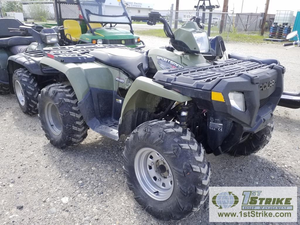 ATV, 2007 POLARIS SPORTSMAN 450, 4X4