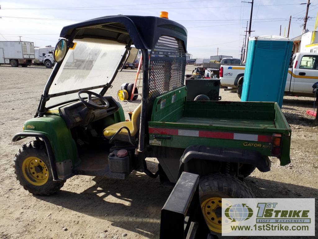 UTV, 2009 JOHN DEERE GATOR 850D XUV, 4X4, YANMAR 854CC DIESEL ENGINE