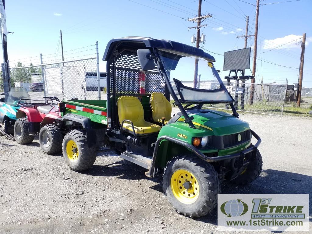 UTV, 2009 JOHN DEERE GATOR 850D XUV, 4X4, YANMAR 854CC DIESEL ENGINE