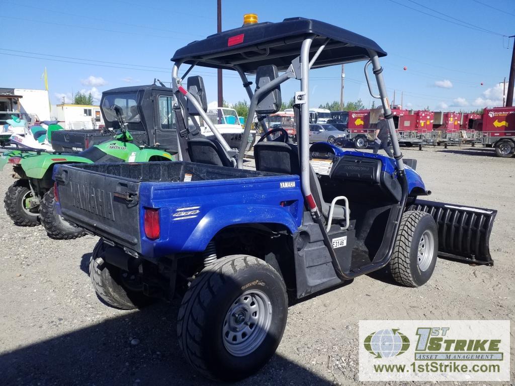 UTV, 2006 YAMAHA RHINO YXR 660, 4X4, FAV SPECIAL EDITION, WITH 6FT SNOW PLOW