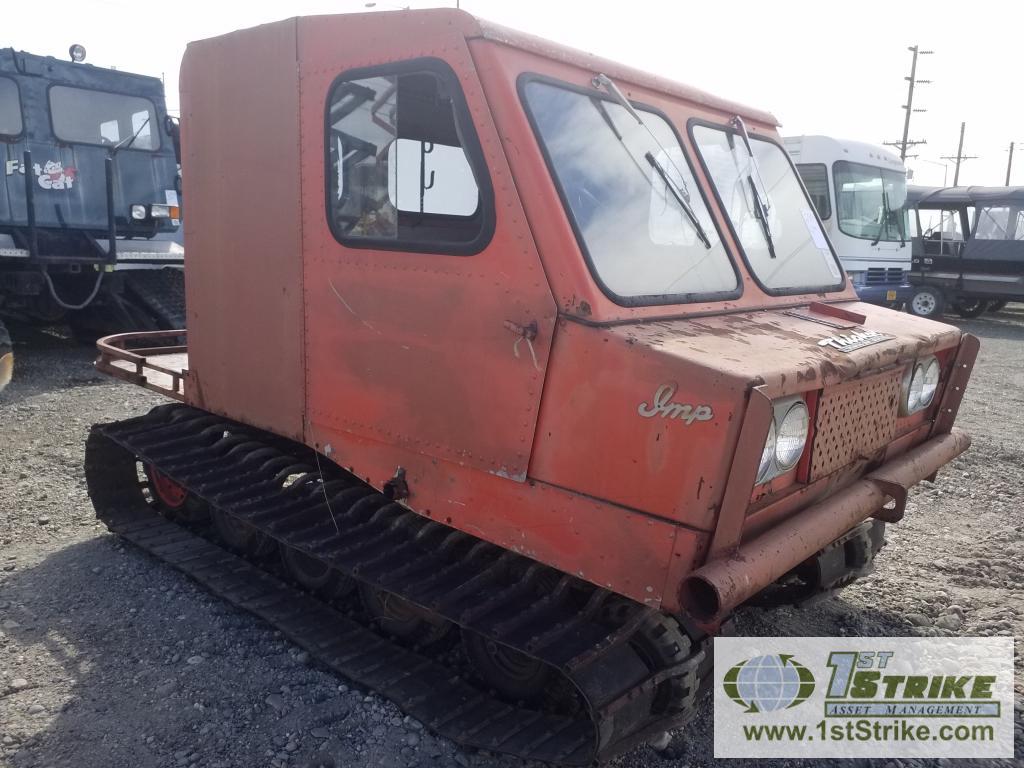 TRACKED VEHICLE, THIOKOL IMP MODEL 1404, FORD V4 GAS ENGINE