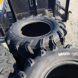 10 EACH. MISC ATV TIRES