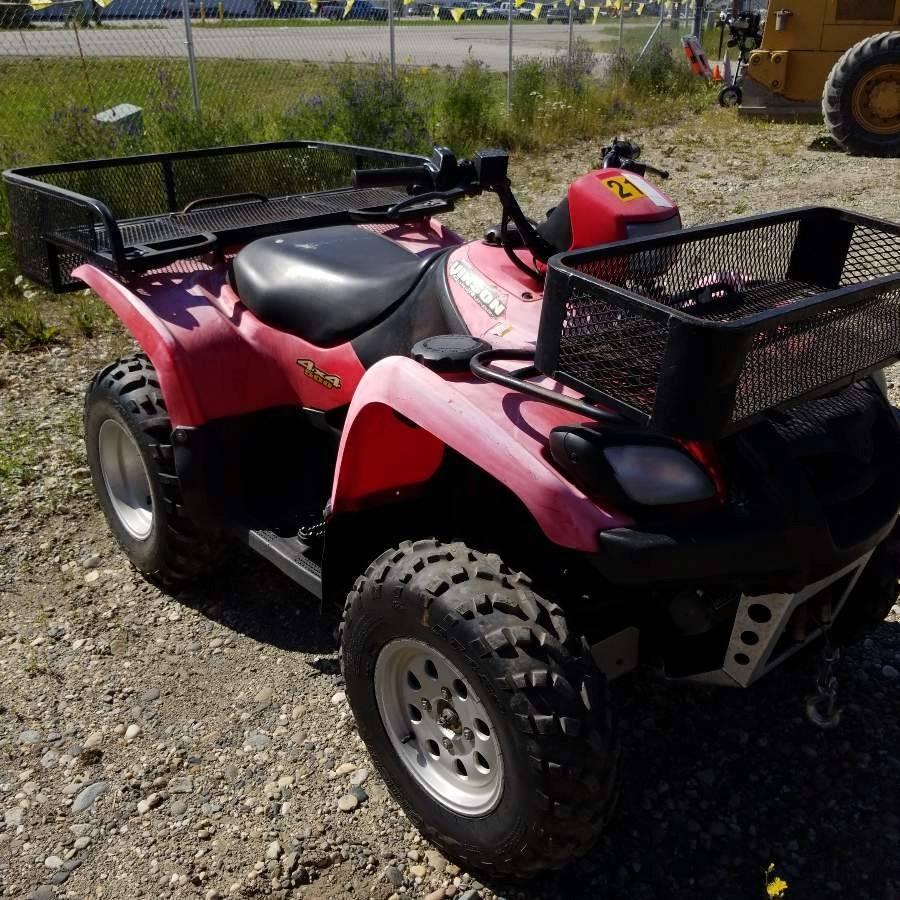 ATV, SUZUKI QUADRUNNER VINSON, 500CC, 4X4, WINCH