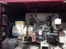 HEATER, 2008 WACKER NEUSON ARCTIC BEAR XHD, 766000 BTU PER HOUR MAX, 4CYL KUBOTA DIESEL ENGINE, TRAI