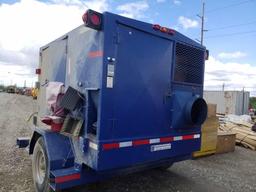 HEATER, TIOGA MODEL IDF 3SCO, 900000 BTU PER HOUR MAX, 3 CYL KUBOTA DIESEL ENGINE