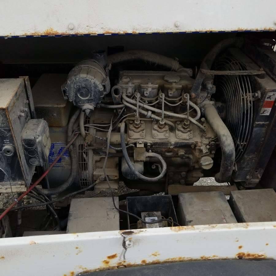 LIGHT PLANT, WACKER, LT4, ISUZU DIESEL ENGINE