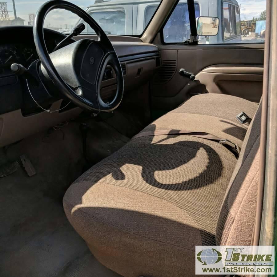 1995 FORD F-350 XL, 7.3L POWERSTROKE DIESEL, 4X4, CREW CAB, LONG BED